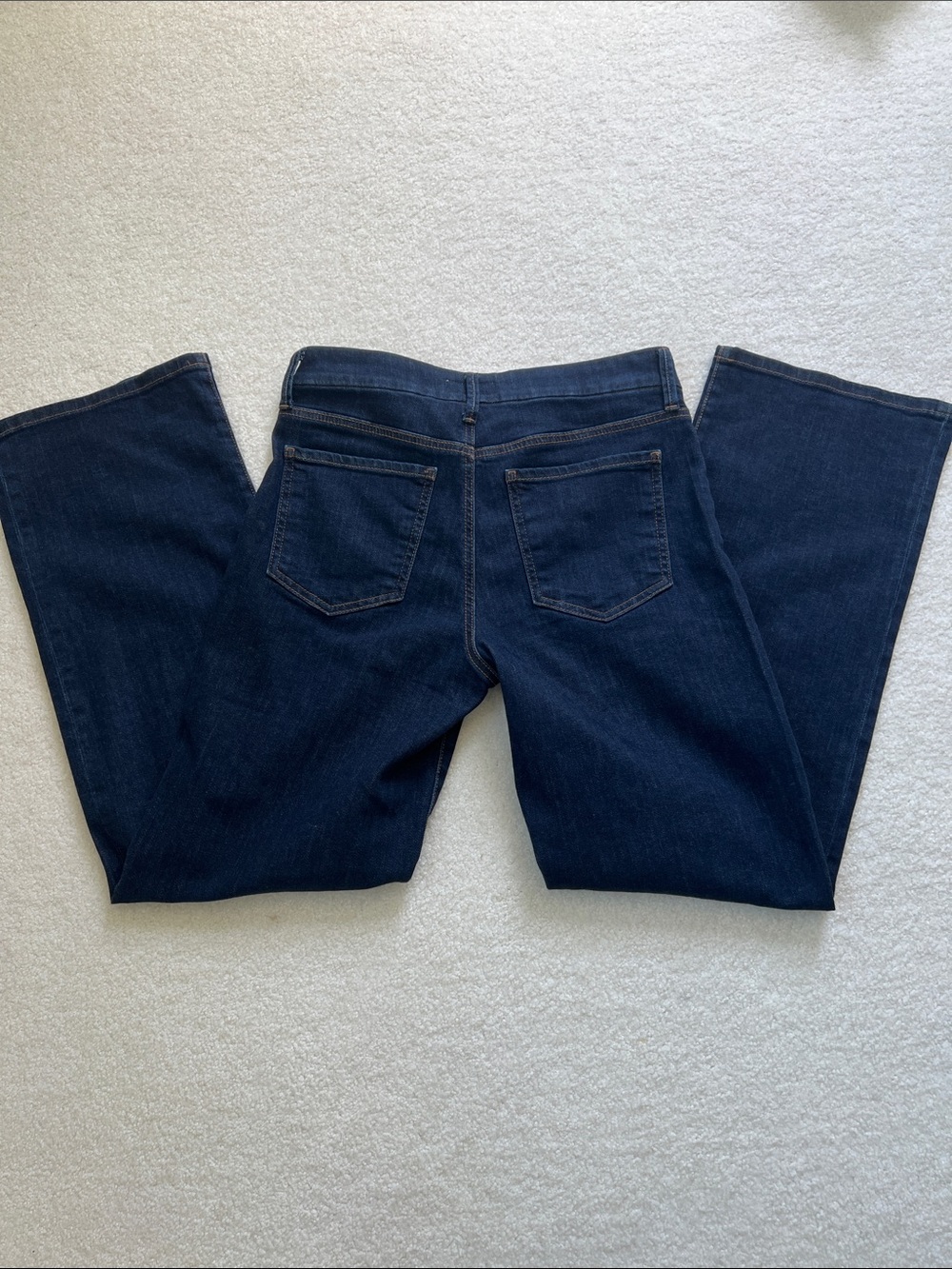 Kut from the Kloth Deep Indigo Charlotte Wide-Leg Jeans 4 Stretch - Picture 5 of 11